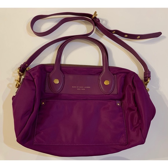 Marc by Marc Jacobs Preppy Nylon Taryn Satchel Bag - Picture 3 of 12